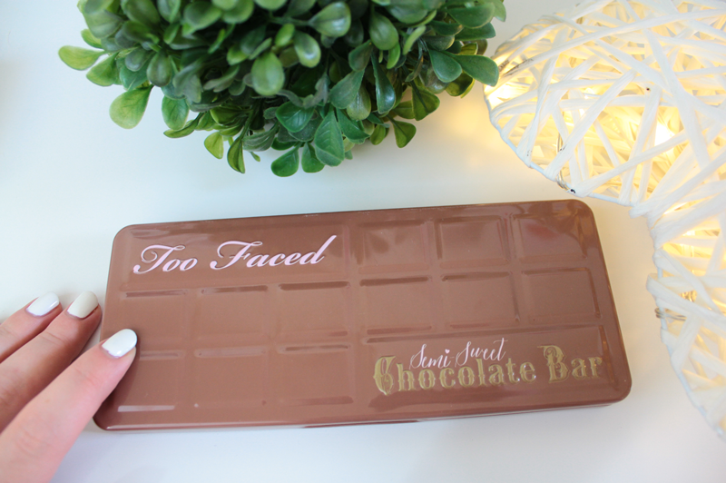 Semi sweet Chocolate bar - Too Faced (Tutoriel + Swatch) ♥